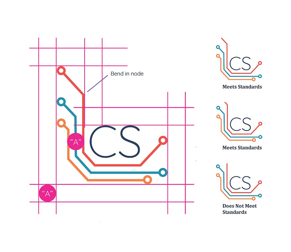 Logo spacing